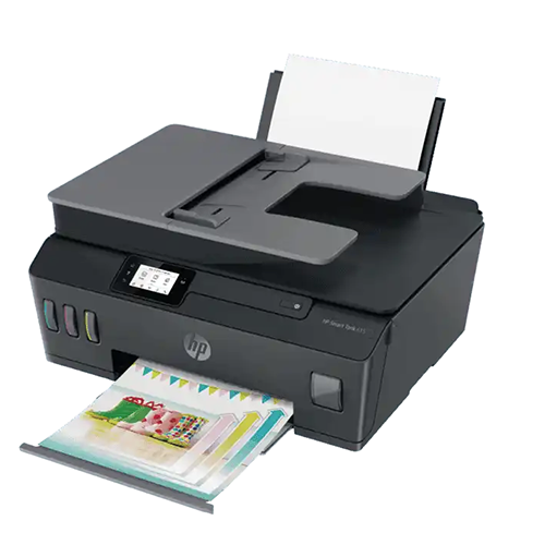 Máy in phun màu HP Smart Tank 615 Wireless All-in-One (Y0F71A) Print,  copy,  scan,  fax,  ADF,  wireless